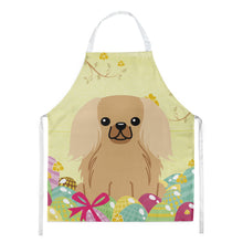 Load image into Gallery viewer, Easter Eggs Pekingnese Fawn Sable Apron – Artist-Designed Kitchen, BBQ &amp; Craft Apron BB6104APRON