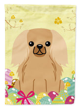 Load image into Gallery viewer, Easter Eggs Pekingnese Fawn Sable Garden Flag - Outdoor Decorative Yard Flag BB6104GF