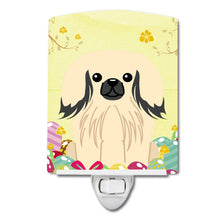 Load image into Gallery viewer, Easter Eggs Pekingnese Cream Ceramic Night Light BB6106CNL