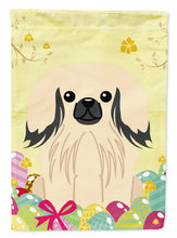 Load image into Gallery viewer, Easter Eggs Pekingnese Cream Garden Flag - Outdoor Decorative Yard Flag BB6106GF
