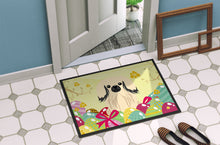 Load image into Gallery viewer, Easter Eggs Pekingnese Cream Doormat - 24x36 Decorative Floor Mat – Indoor/Outdoor Rug with Artistic Flair BB6106JMAT