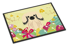 Load image into Gallery viewer, Easter Eggs Pekingnese Cream Doormat - 24x36 Decorative Floor Mat – Indoor/Outdoor Rug with Artistic Flair BB6106JMAT