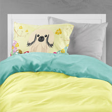 Load image into Gallery viewer, Easter Eggs Pekingnese Cream Fabric Standard Pillowcase – Artistic Decorative Front, White Back BB6106PILLOWCASE