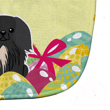 Load image into Gallery viewer, Easter Eggs Pekingnese Black Baby Bib BB6107BIB