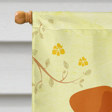 Load image into Gallery viewer, Easter Eggs Jack Russell Terrier Flag Canvas House Size BB6108CHF