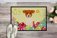 Load image into Gallery viewer, Easter Eggs Jack Russell Terrier Doormat - 24x36 Decorative Floor Mat – Indoor/Outdoor Rug with Artistic Flair BB6108JMAT