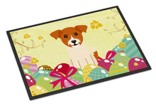Load image into Gallery viewer, Easter Eggs Jack Russell Terrier Doormat - 24x36 Decorative Floor Mat – Indoor/Outdoor Rug with Artistic Flair BB6108JMAT