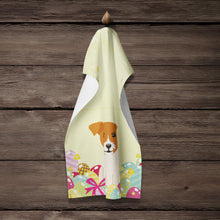 Load image into Gallery viewer, Easter Eggs Jack Russell Terrier Kitchen Towel – Artistic Dish Towel for Everyday Use BB6108KTWL