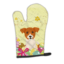 Load image into Gallery viewer, Easter Eggs Jack Russell Terrier Oven Mitt BB6108OVMT
