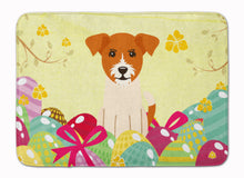 Load image into Gallery viewer, Easter Eggs Jack Russell Terrier Machine Washable Memory Foam Mat BB6108RUG