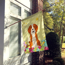 Load image into Gallery viewer, Easter Eggs English Foxhound Flag Canvas House Size BB6110CHF