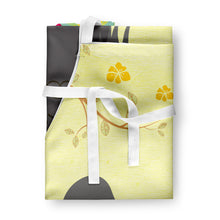 Load image into Gallery viewer, Easter Eggs Chinese Crested Black Apron – Artist-Designed Kitchen, BBQ &amp; Craft Apron BB6112APRON
