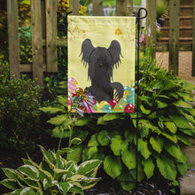 Load image into Gallery viewer, Easter Eggs Chinese Crested Black Garden Flag - Outdoor Decorative Yard Flag BB6112GF