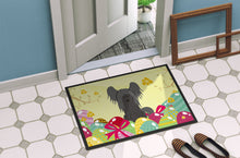 Load image into Gallery viewer, Easter Eggs Chinese Crested Black Doormat - 24x36 Decorative Floor Mat – Indoor/Outdoor Rug with Artistic Flair BB6112JMAT
