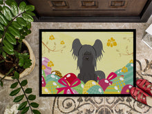 Load image into Gallery viewer, Easter Eggs Chinese Crested Black Doormat - 18x27 Decorative Floor Mat – Indoor/Outdoor Rug with Artistic Flair BB6112MAT