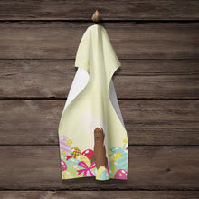 Load image into Gallery viewer, Easter Eggs Chinese Crested Cream Kitchen Towel – Artistic Dish Towel for Everyday Use BB6113KTWL