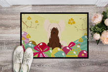 Load image into Gallery viewer, Easter Eggs Chinese Crested Cream Doormat - 18x27 Decorative Floor Mat – Indoor/Outdoor Rug with Artistic Flair BB6113MAT