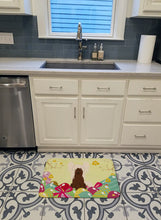Load image into Gallery viewer, Easter Eggs Chinese Crested Cream Machine Washable Memory Foam Mat BB6113RUG