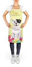 Load image into Gallery viewer, Easter Eggs White Boxer Cooper Apron – Artist-Designed Kitchen, BBQ &amp; Craft Apron BB6114APRON