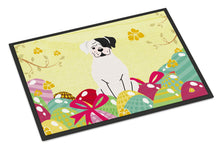 Load image into Gallery viewer, Easter Eggs White Boxer Cooper Doormat - 24x36 Decorative Floor Mat – Indoor/Outdoor Rug with Artistic Flair BB6114JMAT