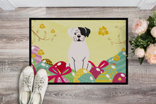 Load image into Gallery viewer, Easter Eggs White Boxer Cooper Doormat - 18x27 Decorative Floor Mat – Indoor/Outdoor Rug with Artistic Flair BB6114MAT