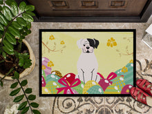 Load image into Gallery viewer, Easter Eggs White Boxer Cooper Doormat - 18x27 Decorative Floor Mat – Indoor/Outdoor Rug with Artistic Flair BB6114MAT