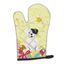 Load image into Gallery viewer, Easter Eggs White Boxer Cooper Oven Mitt BB6114OVMT