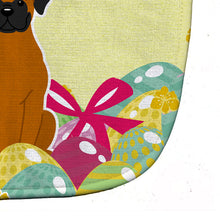 Load image into Gallery viewer, Easter Eggs Fawn Boxer Baby Bib BB6115BIB