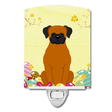 Load image into Gallery viewer, Easter Eggs Fawn Boxer Ceramic Night Light BB6115CNL