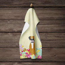 Load image into Gallery viewer, Easter Eggs Flashy Fawn Boxer Kitchen Towel – Artistic Dish Towel for Everyday Use BB6116KTWL