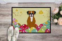 Load image into Gallery viewer, Easter Eggs Flashy Fawn Boxer Doormat - 18x27 Decorative Floor Mat – Indoor/Outdoor Rug with Artistic Flair BB6116MAT