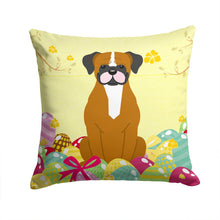 Load image into Gallery viewer, Easter Eggs Flashy Fawn Boxer Throw Pillow - 14x14 Decorative Pillow – Art for Your Home &amp; Patio BB6116PW1414