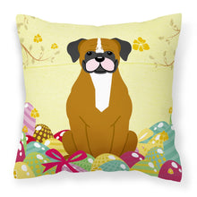 Load image into Gallery viewer, Easter Eggs Flashy Fawn Boxer Fabric Decorative Pillow BB6116PW1818
