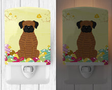 Load image into Gallery viewer, Easter Eggs Brindle Boxer Ceramic Night Light BB6117CNL