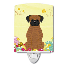 Load image into Gallery viewer, Easter Eggs Brindle Boxer Ceramic Night Light BB6117CNL