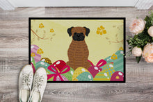 Load image into Gallery viewer, Easter Eggs Brindle Boxer Doormat - 24x36 Decorative Floor Mat – Indoor/Outdoor Rug with Artistic Flair BB6117JMAT