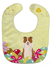 Load image into Gallery viewer, Easter Eggs Border Collie Red White Baby Bib BB6119BIB