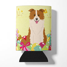 Load image into Gallery viewer, Easter Eggs Border Collie Red White Can or Bottle Hugger BB6119CC
