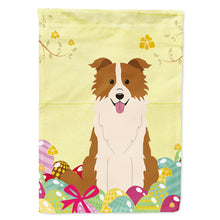 Load image into Gallery viewer, Easter Eggs Border Collie Red White Flag Canvas House Size BB6119CHF
