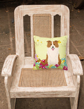 Load image into Gallery viewer, Easter Eggs Border Collie Red White Fabric Decorative Pillow BB6119PW1818