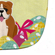 Load image into Gallery viewer, Easter Eggs English Bulldog Red White Baby Bib BB6120BIB