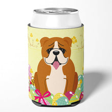 Load image into Gallery viewer, Easter Eggs English Bulldog Red White Can or Bottle Hugger BB6120CC