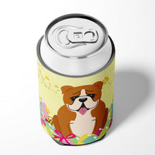 Load image into Gallery viewer, Easter Eggs English Bulldog Red White Can or Bottle Hugger BB6120CC