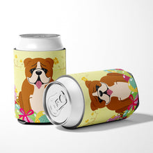 Load image into Gallery viewer, Easter Eggs English Bulldog Red White Can or Bottle Hugger BB6120CC