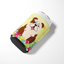 Load image into Gallery viewer, Easter Eggs English Bulldog Brindle White Can or Bottle Hugger BB6121CC