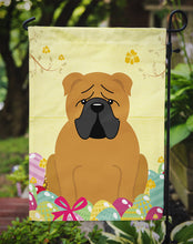 Load image into Gallery viewer, Easter Eggs English Bulldog Red Garden Flag - Outdoor Decorative Yard Flag BB6122GF