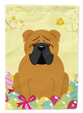 Load image into Gallery viewer, Easter Eggs English Bulldog Red Garden Flag - Outdoor Decorative Yard Flag BB6122GF
