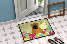 Load image into Gallery viewer, Easter Eggs English Bulldog Red Doormat - 18x27 Decorative Floor Mat – Indoor/Outdoor Rug with Artistic Flair BB6122MAT