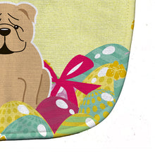 Load image into Gallery viewer, Easter Eggs English Bulldog Fawn Baby Bib BB6124BIB