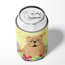 Load image into Gallery viewer, Easter Eggs English Bulldog Fawn Can or Bottle Hugger BB6124CC